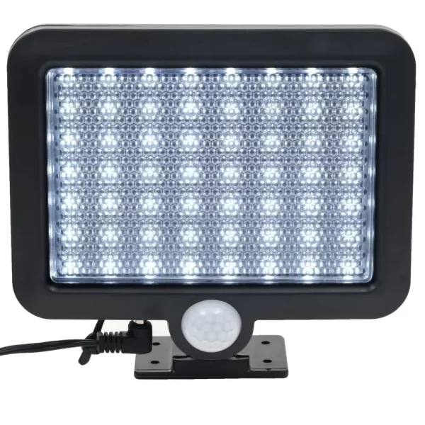 vidaXL Solar Lamp with Motion Sensor LED Lights White - Image 5