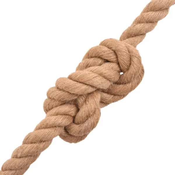 vidaXL Rope 100% Jute 0.6" 3937" - Image 2