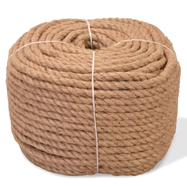 vidaXL Rope 100% Jute 0.4" 3937"