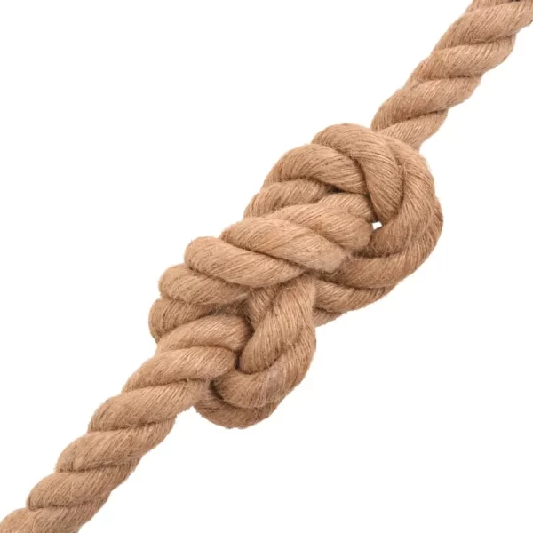 vidaXL Rope 100% Jute 0.5" 3937" - Image 2
