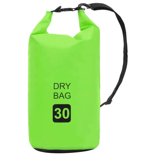 vidaXL Dry Bag Green 7.9 gal PVC