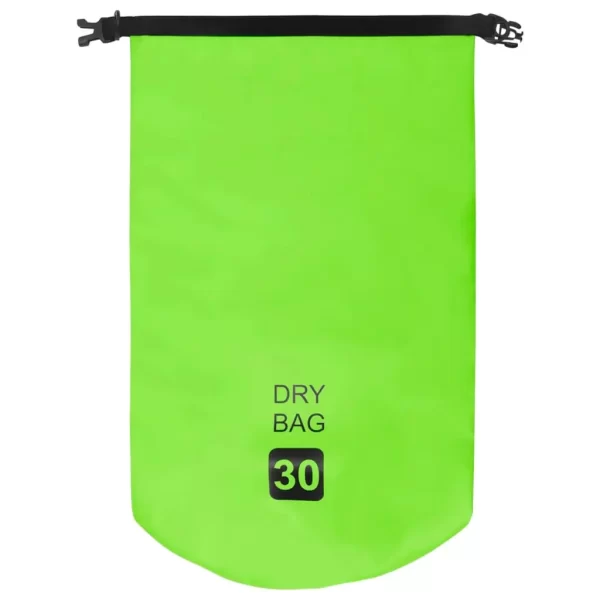 vidaXL Dry Bag Green 7.9 gal PVC - Image 3