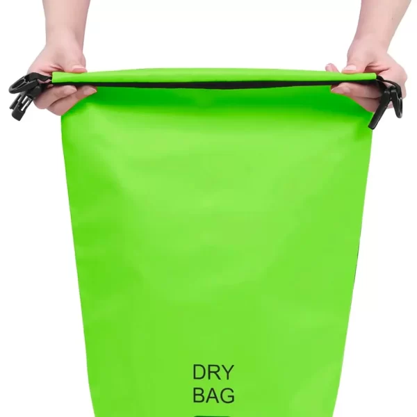 vidaXL Dry Bag Green 2.6 gal PVC - Image 2