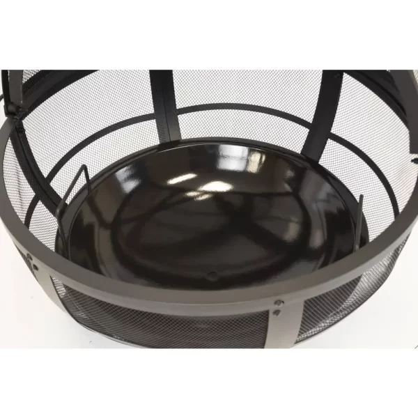 Outdoor Leisure Products Model 5511 32" Roundup Fire Pit with adjustable 20 inch cooking shelf - Image 5
