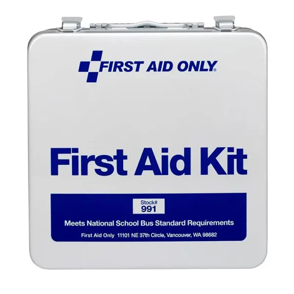 50 Person Unitized Metal Bus First Aid Kit - Image 2