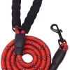 5 FT Thick Highly Reflective Dog Leash-Green - Image 2