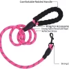 5 FT Thick Highly Reflective Dog Leash-Green - Image 7