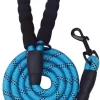 5 FT Thick Highly Reflective Dog Leash-Green - Image 10