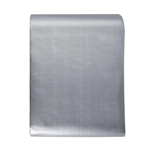 VEVOR Tarp Waterproof 20x30 ft, Plastic Poly Tarp Cover 10 Mil, Multi Purpose Tear UV and Temperature Resistant Outdoor Tarpaulin with High Durability Reinforced Grommets (Silver/Brown) - Image 12