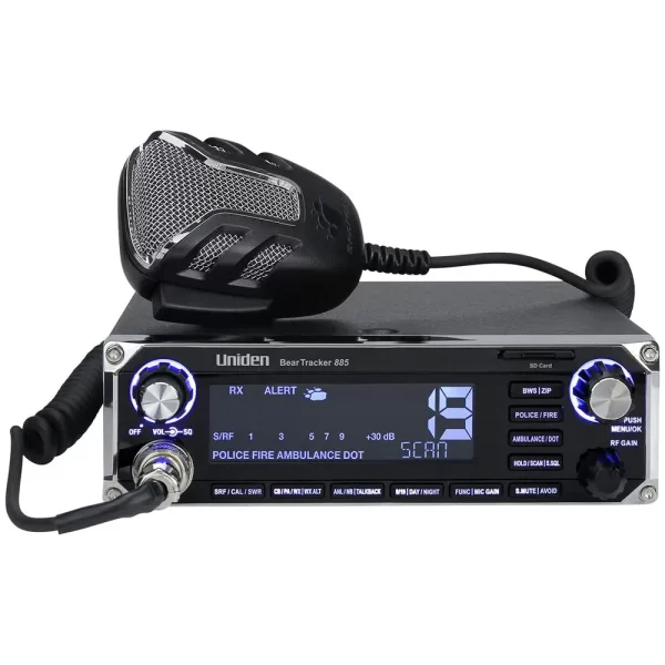 Hybrid CB Radio/Digital Scanner