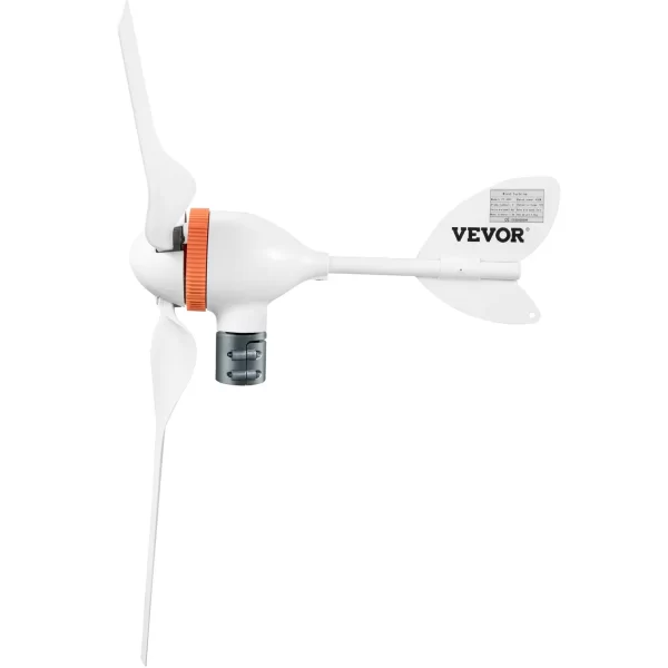 VEVOR Wind Turbine Generator, 12V/AC Wind Turbine Kit, 400W Wind Power Generator w/Wind & Solar Controller 3 Blades Auto Adjust Windward Direction Suitable for Terrace, Marine, Motorhome, Chalet, Boat - Image 10