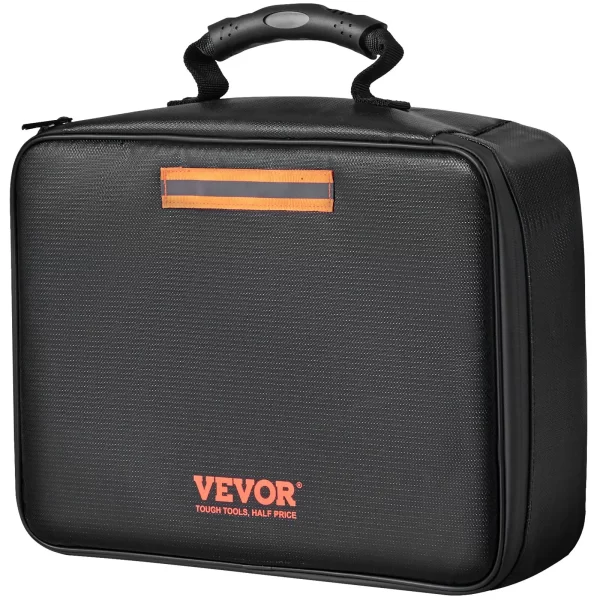 VEVOR Fireproof Document Box, Fireproof Document Bag with Lock 2000, 3-layer Fireproof and Waterproof File Box 14.17x10.63x4.13 inch with Zipper, for Money, Documents, Jewelry and Passport - Image 21