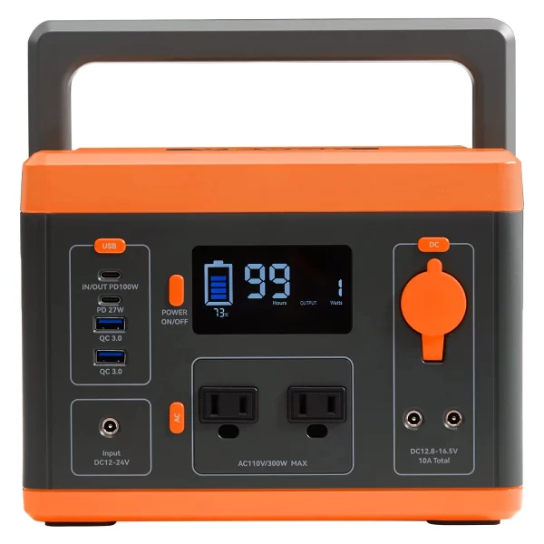 VEVOR Portable Power Station Solar Generator 296Wh 300W Backup Lithium Battery - Image 22