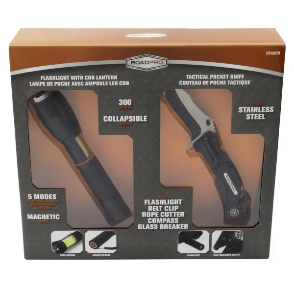 Flashlight and Knife 2 Piece Combo - Image 3