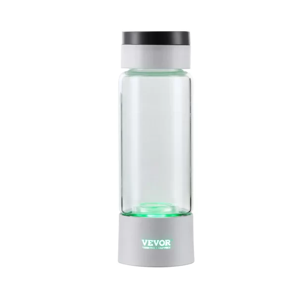 VEVOR Hydrogen Water Bottle Generator, 380 ml / 13.4 oz Capacity Portable Hydrogen Water Maker, SPE Technology Hydrogen Rich Water Ionizer Machine with Nasal Inhalation Tube and Self-Cleaning - Image 10
