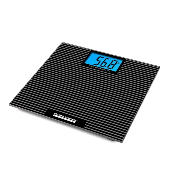 Health o Meter Digital Glass Scale - 440 lb / 180 kg Maximum Weight Capacity - Black - Image 2