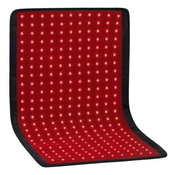 VEVOR Red Light Therapy for Body, 264 LEDs Light Therapy Pad with Controller, 10Hz Pulse, 5-30 Min Timer, 630nm Nano Red & 660nm Red & 850nm Light Therapy for Pain Relief, Skin Health - Image 9